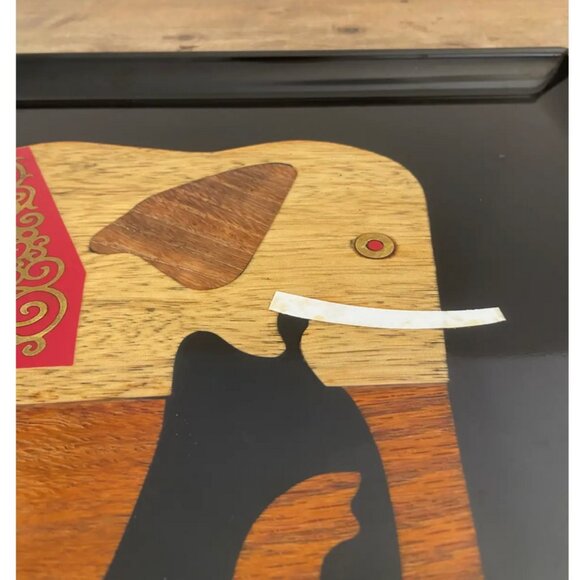 Vintage Couroc of Monterey Elephant Tray - Picture 7 of 12